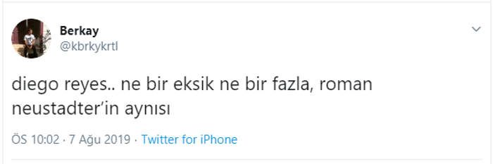Fenerbahçe taraftarından Diego Reyese büyük tepki