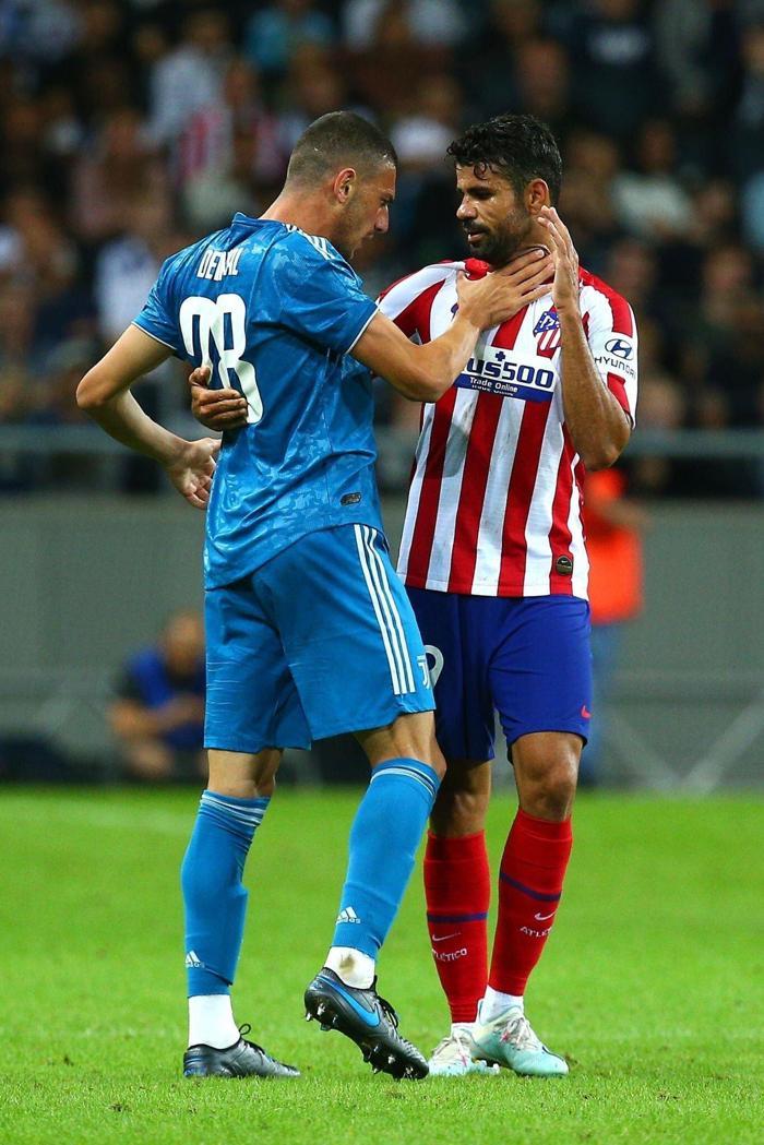 Merih Demiralla Diego Costa arasında gerginlik