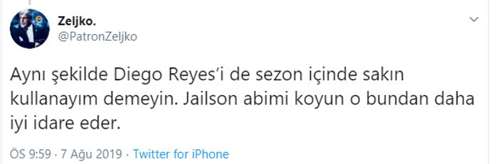 Fenerbahçe taraftarından Diego Reyese büyük tepki