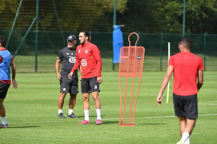 Yusuf Yazıcı Lillede ilk idmanına çıktı, Zeki Çelik yakından ilgilendi