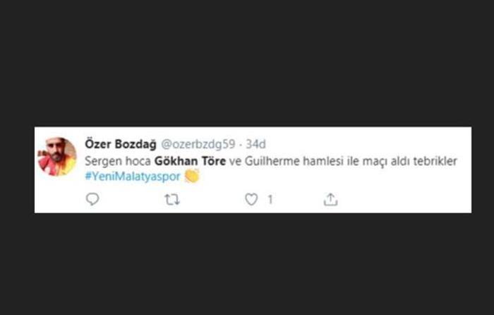Gökhan Töre maça damga vurdu