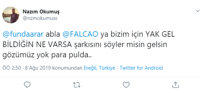 Falcao Galatasaraya müjdeyi verdi, taraftar çılgına döndü