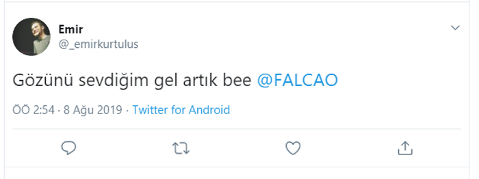 Falcao Galatasaraya müjdeyi verdi, taraftar çılgına döndü