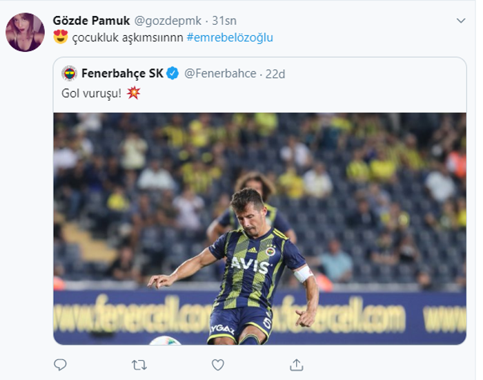 Fenerbahçe - Cagliari maçında Emre Belözoğlu fırtınası