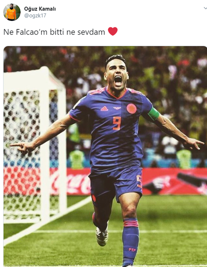 Falcao Galatasaraya müjdeyi verdi, taraftar çılgına döndü