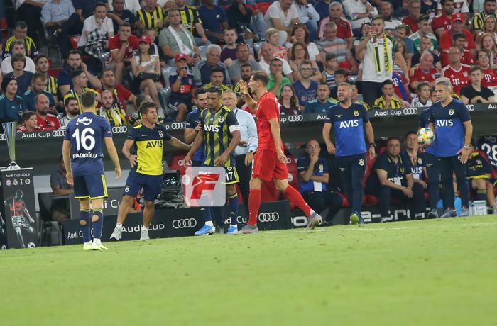 Fenerbahçe - Bayern Münih maçında Nabil Dirar oyunu terk etmek istedi