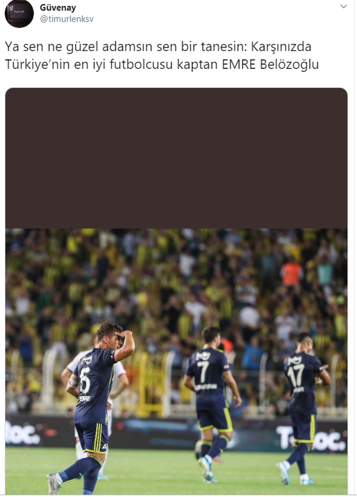 Fenerbahçe - Cagliari maçında Emre Belözoğlu fırtınası