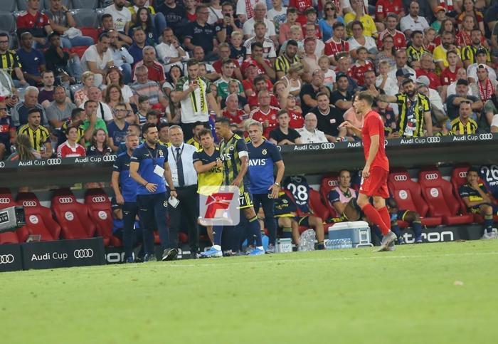 Fenerbahçe - Bayern Münih maçında Nabil Dirar oyunu terk etmek istedi