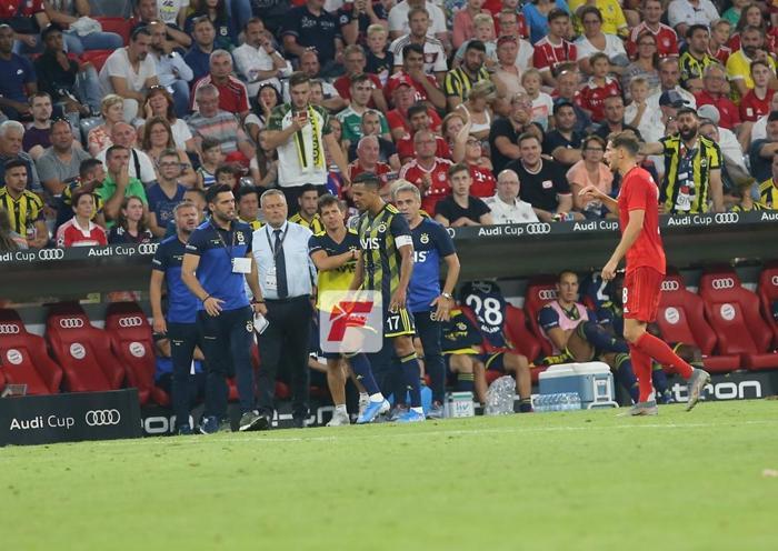 Fenerbahçe - Bayern Münih maçında Nabil Dirar oyunu terk etmek istedi