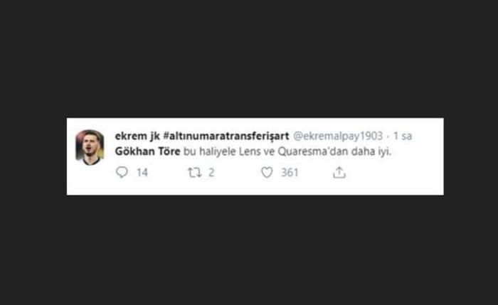 Gökhan Töre maça damga vurdu
