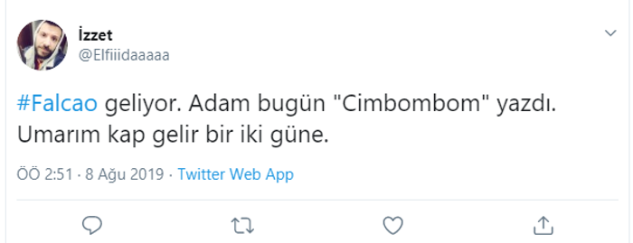 Falcao Galatasaraya müjdeyi verdi, taraftar çılgına döndü