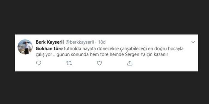 Gökhan Töre maça damga vurdu