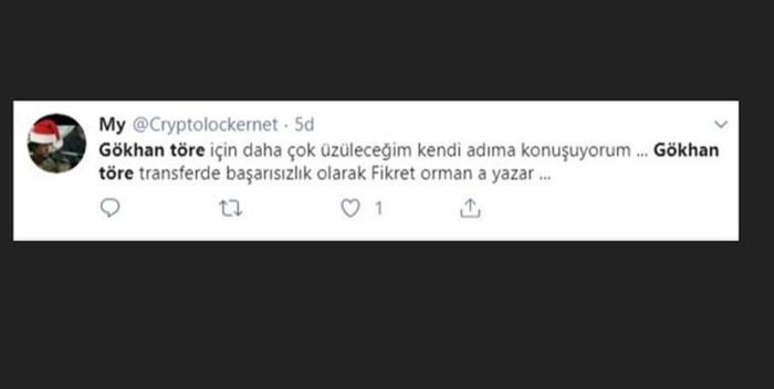 Gökhan Töre maça damga vurdu
