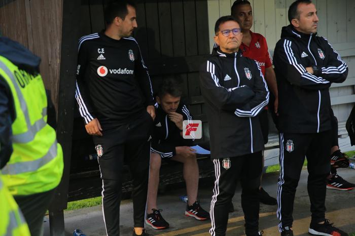 Beşiktaş - Eibar maçı sonunda ortalık karıştı Orhan Aka büyük tepki