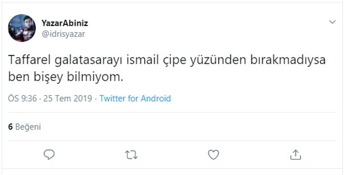 Galatasaray - Augsburg maçında İsmail Çipeye büyük tepki