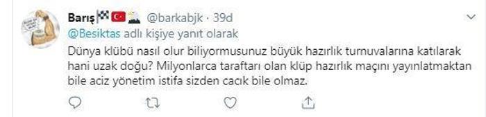 Beşiktaşlı taraftarlardan yönetime büyük tepki: Burası köy takımı mı