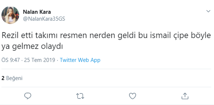 Galatasaray - Augsburg maçında İsmail Çipeye büyük tepki