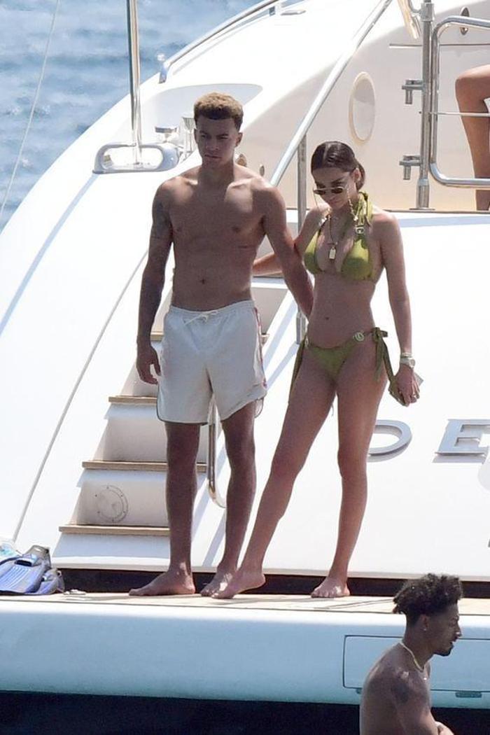 Dele Alli ve sevgilisi Ruby Mae tatile tam gaz devam ediyor