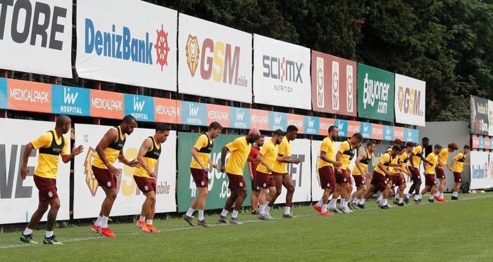 Galatasarayın yeni transferi Ryan Babel idmanda şov yaptı