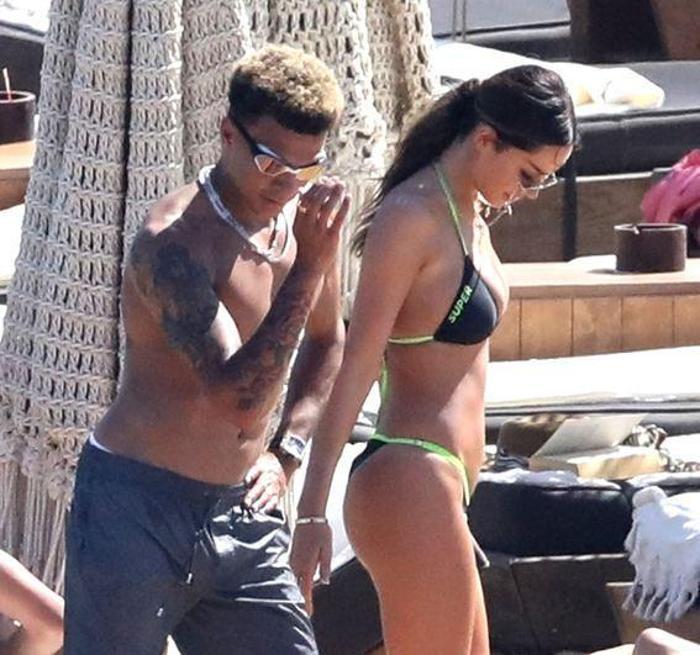 Dele Alli ve sevgilisi Ruby Mae tatile tam gaz devam ediyor