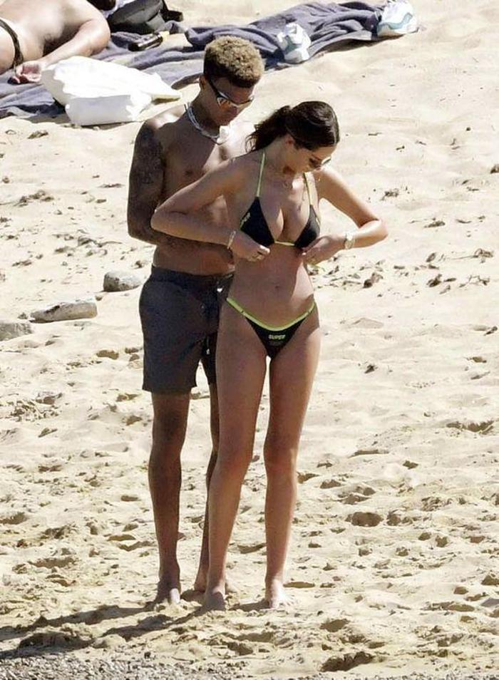Dele Alli ve sevgilisi Ruby Mae tatile tam gaz devam ediyor