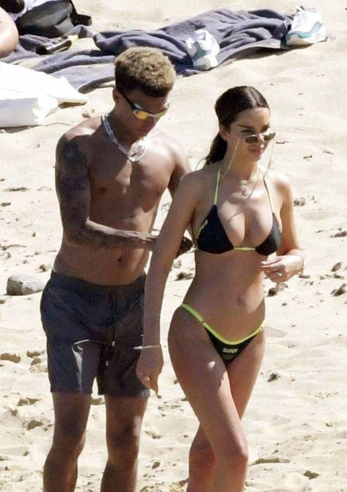 Dele Alli ve sevgilisi Ruby Mae tatile tam gaz devam ediyor