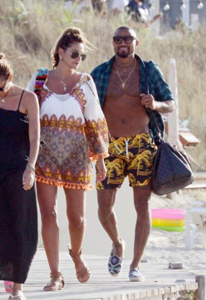 Kevin Prince Boateng tatilde böyle görüntülendi