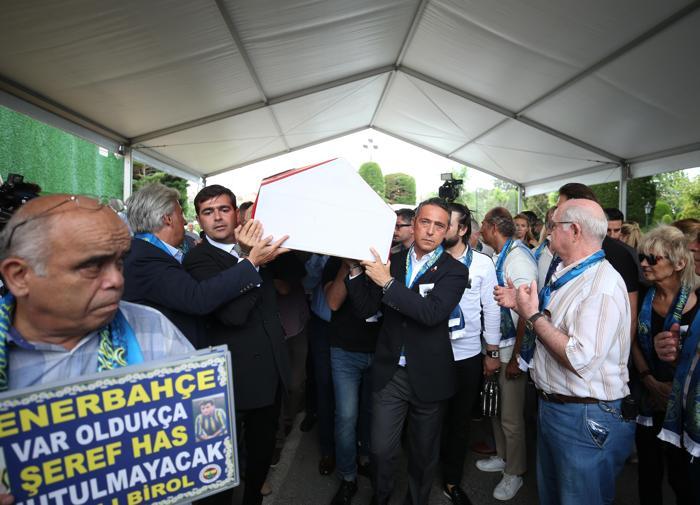 Fenerbahçe efsanesi Şeref Has son yolculuğuna uğurlandı