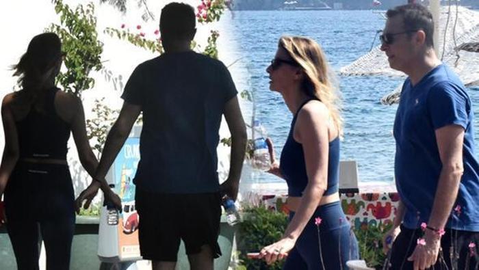 Fikret Orman ve sevgilisi yürüyüşte