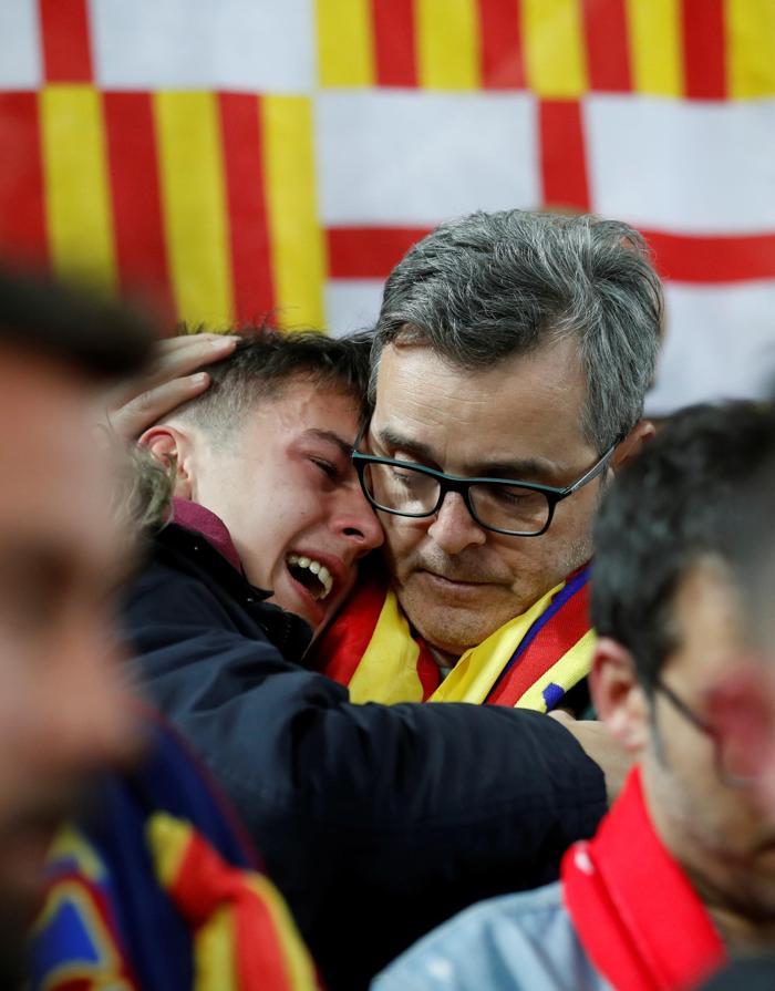Liverpool - Barcelona maçının ardından İspanyol taraftarlar hüngür hüngür ağladı