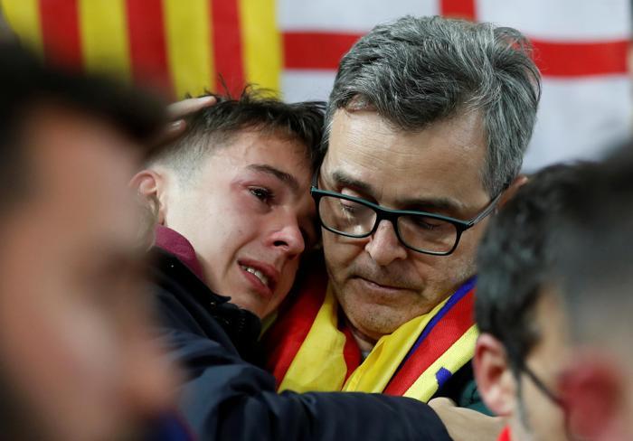 Liverpool - Barcelona maçının ardından İspanyol taraftarlar hüngür hüngür ağladı