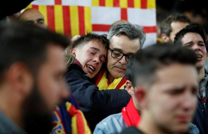 Liverpool - Barcelona maçının ardından İspanyol taraftarlar hüngür hüngür ağladı