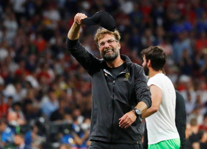 Liverpool şampiyon oldu Jürgen Klopp ve Salah gözyaşlarına hakim olamadı