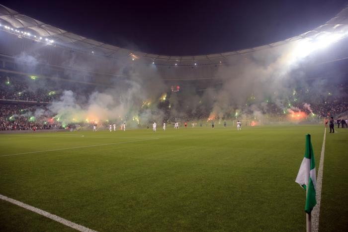 Sakaryaspor - Karagümrük maçında inanılmaz atmosfer