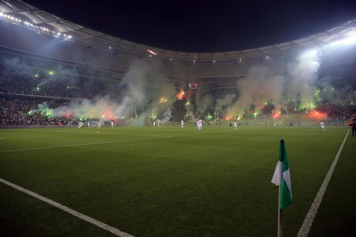 Sakaryaspor - Karagümrük maçında inanılmaz atmosfer