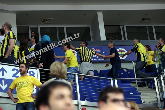 Fenerbahçe Beko - Türk Telekom maçında gerginlik