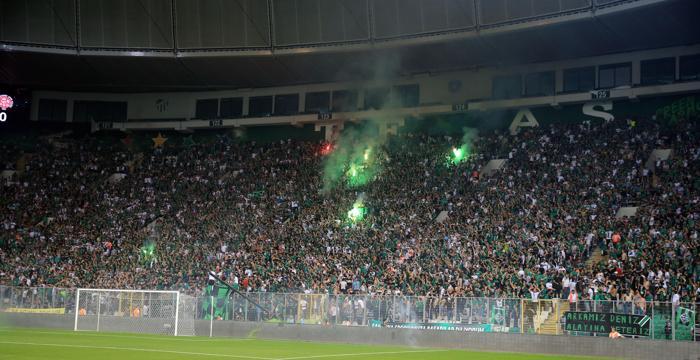 Sakaryaspor - Karagümrük maçında inanılmaz atmosfer