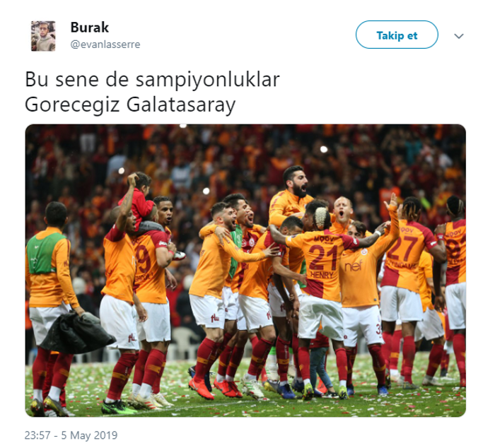Galatasaraylı taraftarlar şampiyonluk moduna girdi