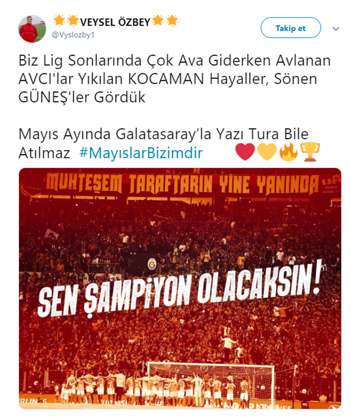 Galatasaraylı taraftarlar şampiyonluk moduna girdi