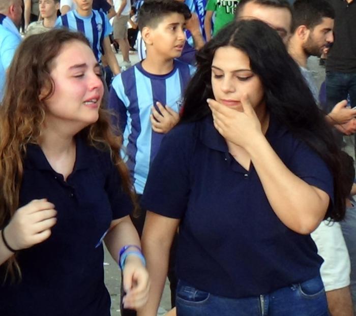 Adana Demirsporlu taraftarlar adeta yıkıldı