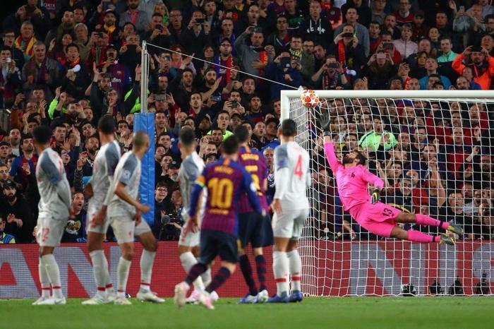 Barcelona - Liverpool maçına damga vuran an