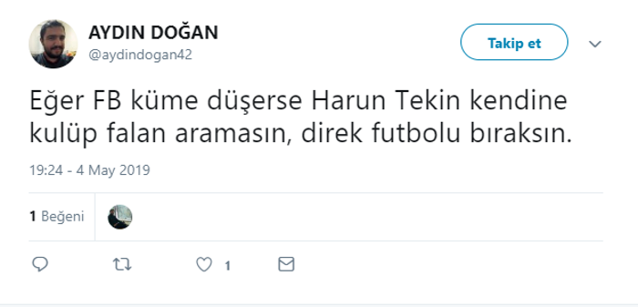 Harun Tekinin yaptığı büyük hata sosyal medyayı salladı