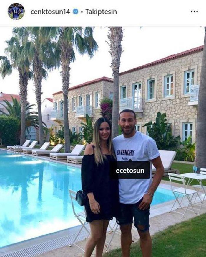 Cenk Tosundan eşine özel hareket