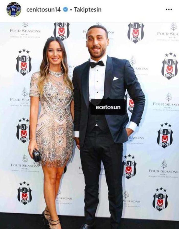 Cenk Tosundan eşine özel hareket
