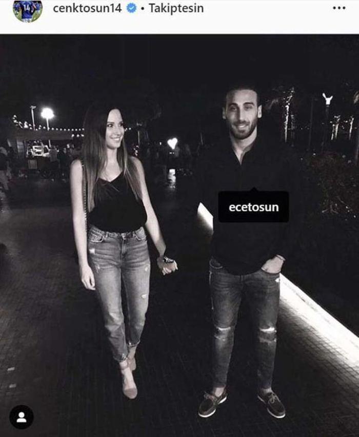 Cenk Tosundan eşine özel hareket
