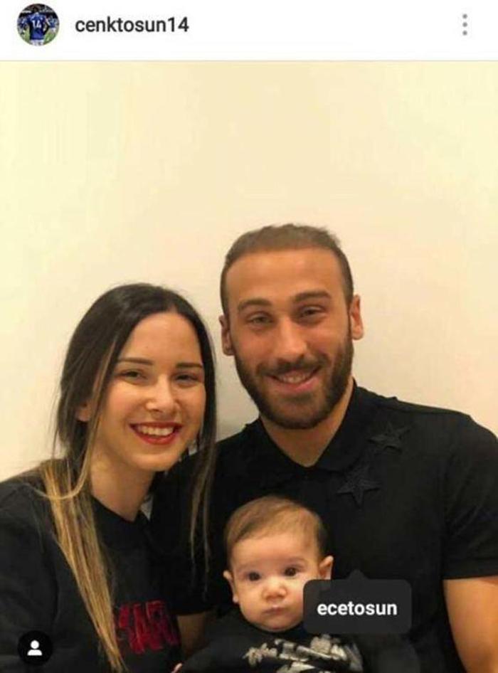 Cenk Tosundan eşine özel hareket