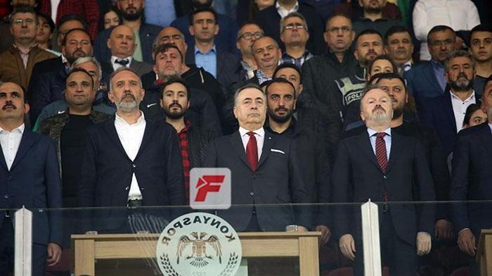 Konyaspor - Galatasaray maçından ekrana yansımayanlar
