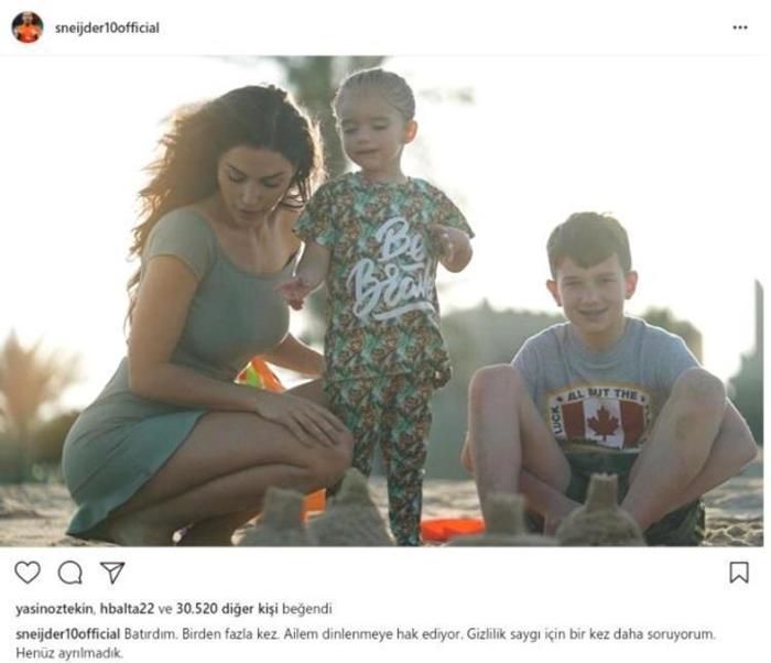 Yolanthe ve Sneijderden beklenmedik karar