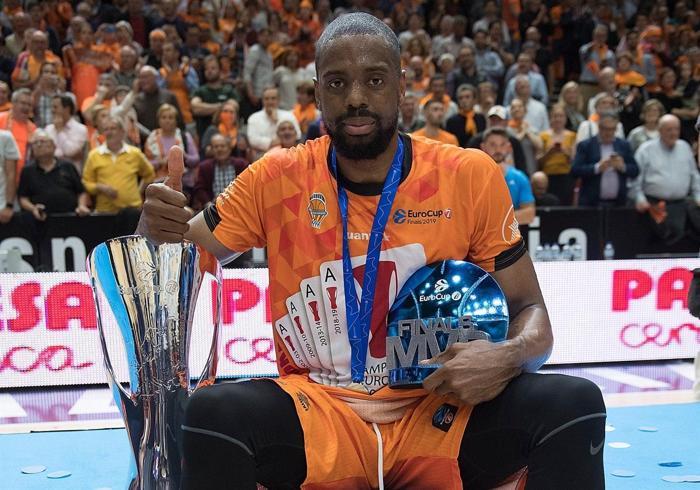EuroCupta Valencia Basketin şampiyonluk coşkusu