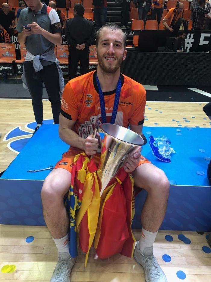 EuroCupta Valencia Basketin şampiyonluk coşkusu